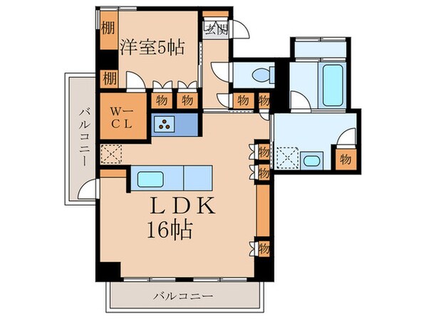 クレッセント中目黒(803)の物件間取画像